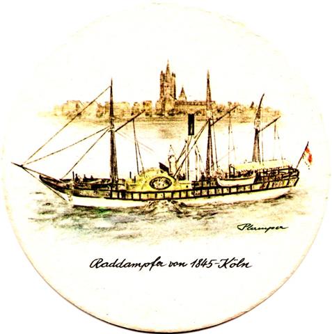 kln k-nw reissdorf schiffe 3b8b (rund215-raddampfer von 1845)